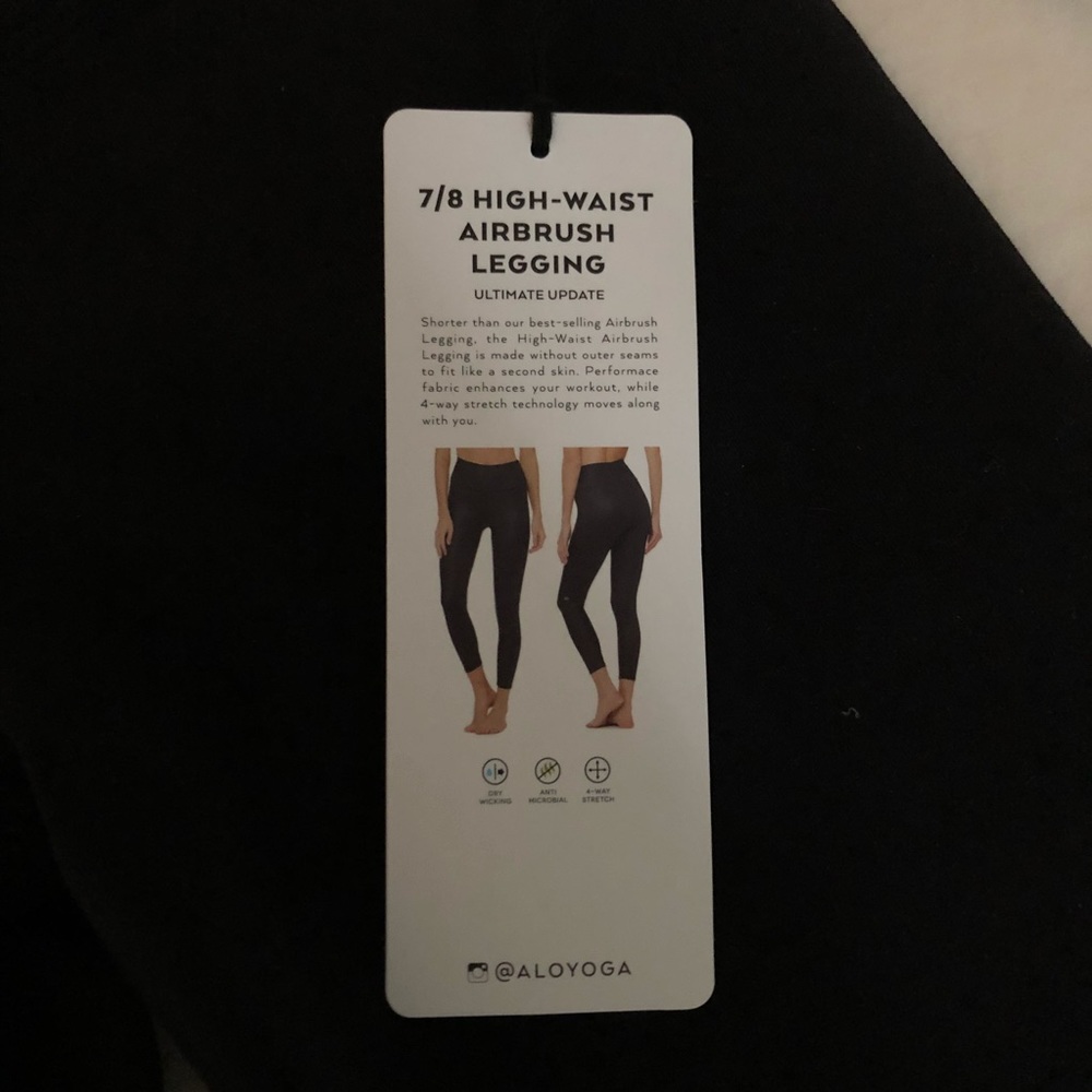 ALO 7/8 HIGH-WAIST AIRBRUSH LEGGING - Picture 5 of 8